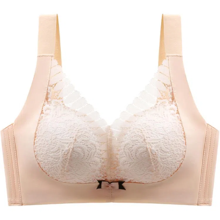 黛尔佳人 性感无痕内衣女小胸聚拢收副乳防下垂胸罩爆款无钢圈文胸 女款