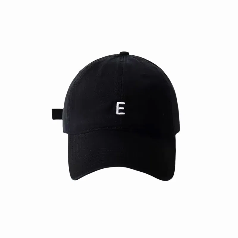 北极绒 潮流时尚刺绣简约百搭大帽檐显脸小软顶户外出游遮阳 棉 鸭舌帽 男女同款情侣款