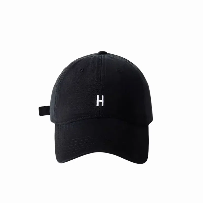 北极绒 潮流时尚刺绣简约百搭大帽檐显脸小软顶户外出游遮阳 棉 鸭舌帽 男女同款情侣款