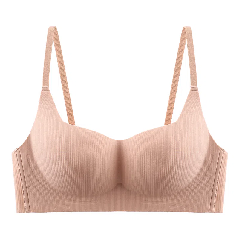 黛尔佳人 内衣女小胸聚拢显大无痕无钢圈收副乳软支撑上托防下垂胸罩文胸 女款