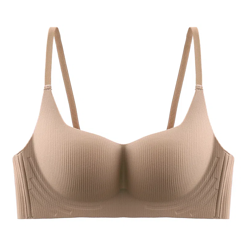 黛尔佳人 内衣女小胸聚拢显大无痕无钢圈收副乳软支撑上托防下垂胸罩文胸 女款