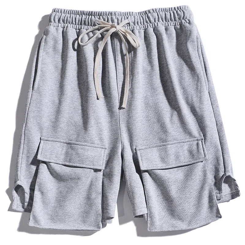 乱步 外穿工装五分裤百搭沙滩运动韩版潮流宽松休闲短裤 男女同款