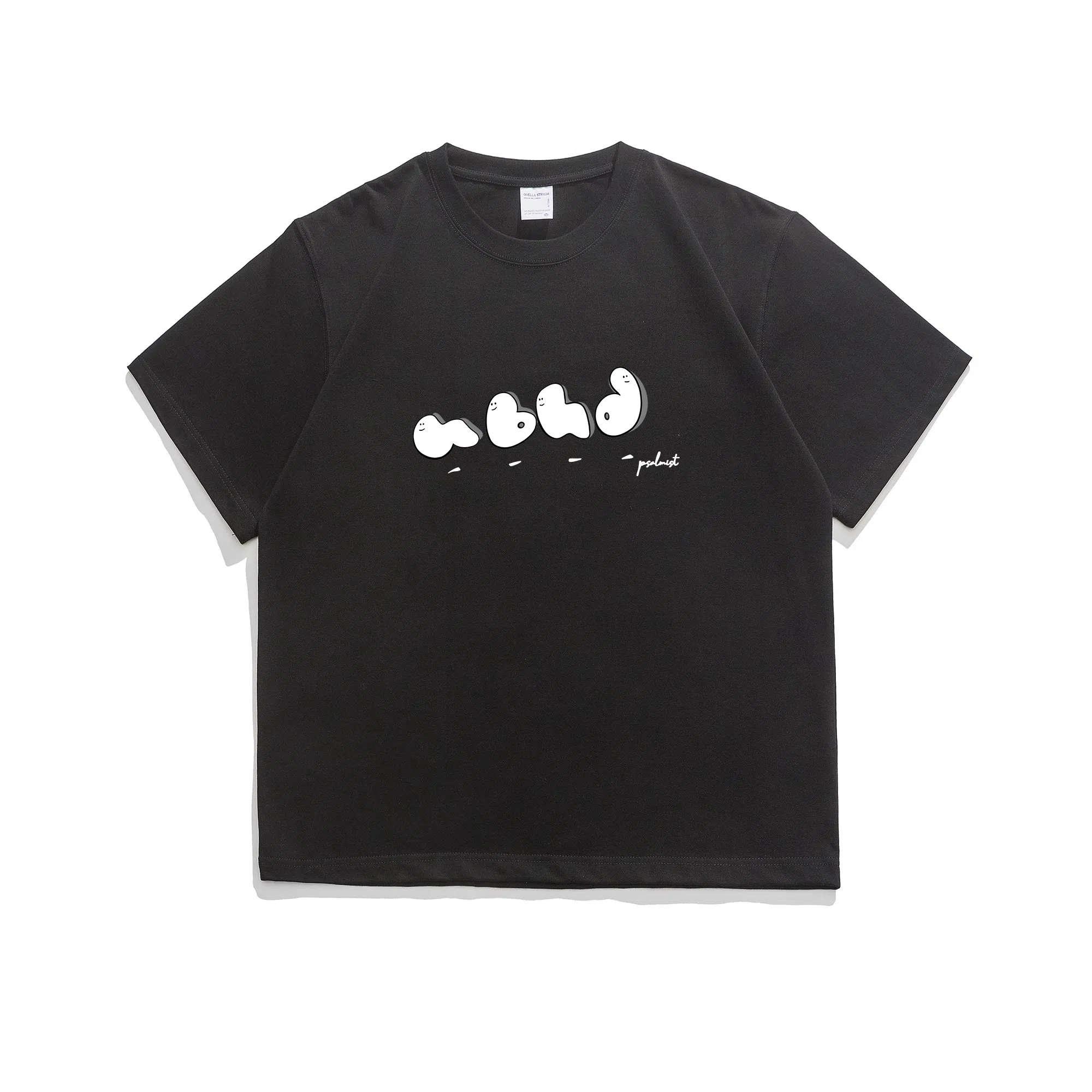 莫代尔 大学生宿舍外出短袖都可穿舒适宽松纯棉柔软亲肤设计感百搭休闲简约气质个性时尚潮流圆领卫衣多色可选打底衣 男女同款