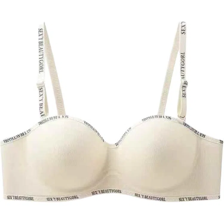 黛尔佳人 无痕内衣女大胸显小胸聚拢夏季薄款防下垂软支撑胸罩文胸 女款