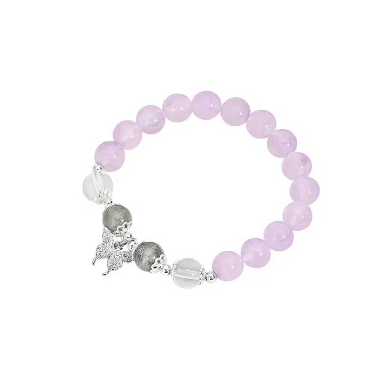 遇点 好运小众轻奢高级感设计精致天然 紫水晶 手串 女款