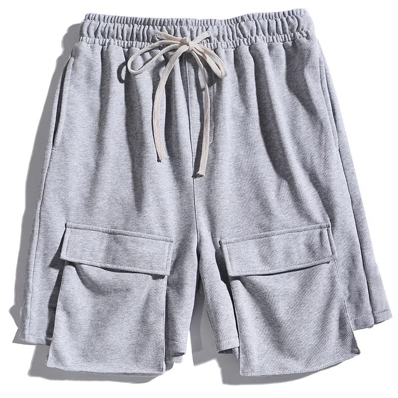 乱步 外穿工装五分裤百搭沙滩运动韩版潮流宽松休闲短裤 男女同款