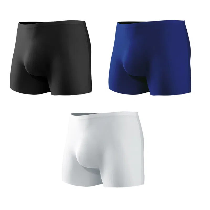 EFUTON Ice Silk Breathable Underwear 3-Pack Men
