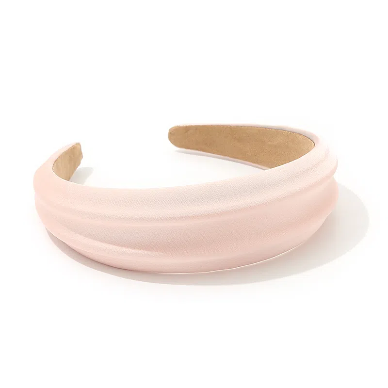 如花梦 高颅顶高级感洋气时尚宽边压发头箍气质 布艺 发箍 女款