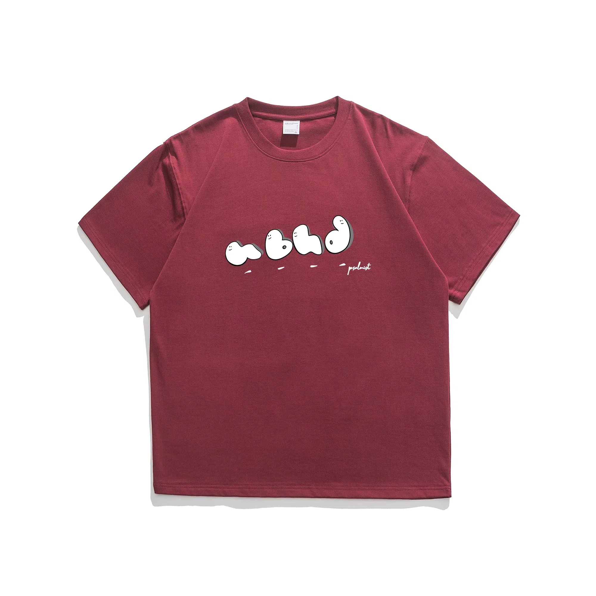 莫代尔 大学生宿舍外出短袖都可穿舒适宽松纯棉柔软亲肤设计感百搭休闲简约气质个性时尚潮流圆领卫衣多色可选打底衣 男女同款