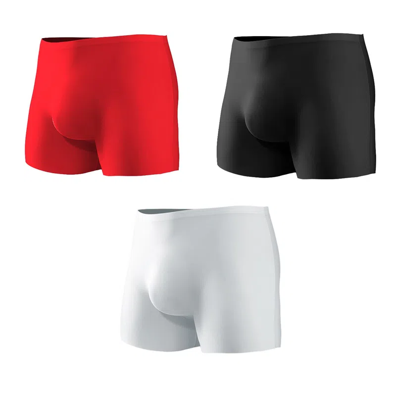 EFUTON Ice Silk Breathable Underwear 3-Pack Men