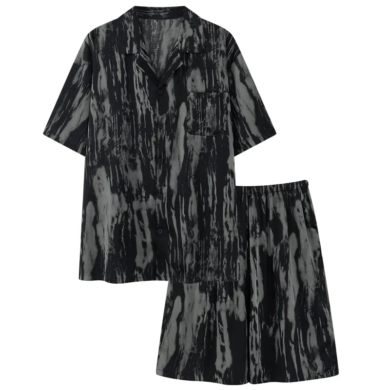 好福份 休闲家居服时尚简约睡衣套装 男款