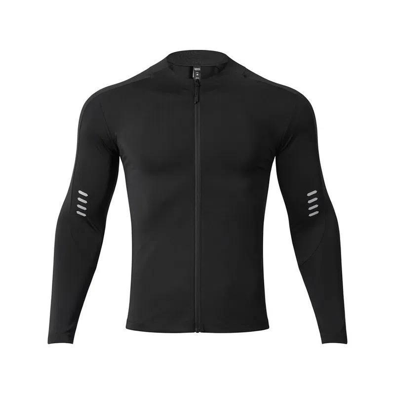 浪莎 速干成人运动训练跑步篮球足球长袖健身衣 男款