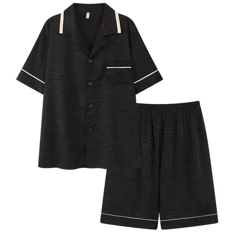 好福份 时尚简约亲肤家居服睡衣套装 男款