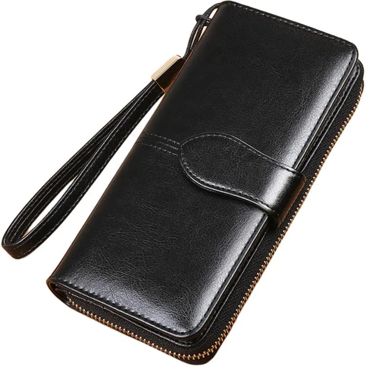 歌若拉 长款多卡位 牛皮 皮夹钱包 女款 多色