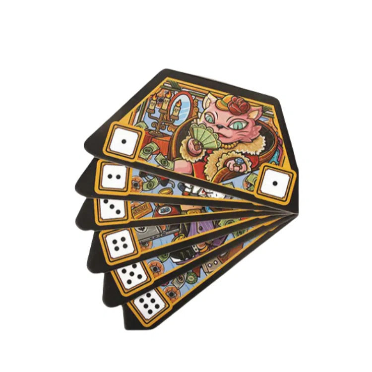 咕轹 骰子大亨卡片游戏 桌游