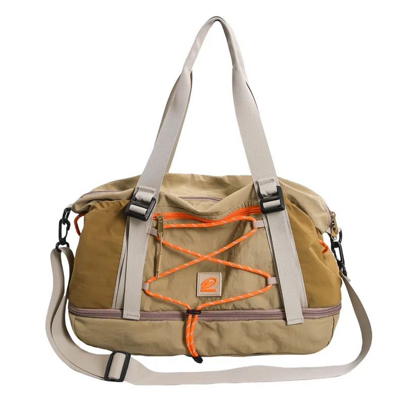 笛贝嘉 韩版时尚简约 尼龙 旅行包 男女同款情侣款 多色