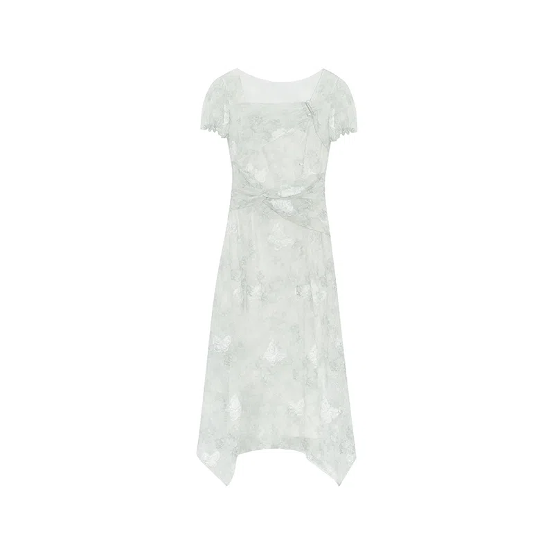 潞优野 修身简约通勤短袖连衣裙 女款