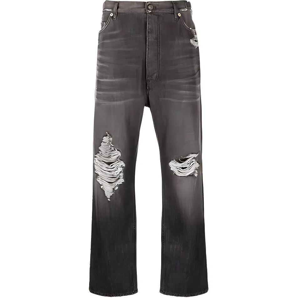 Balenciaga SS22 Distressed Jeans
