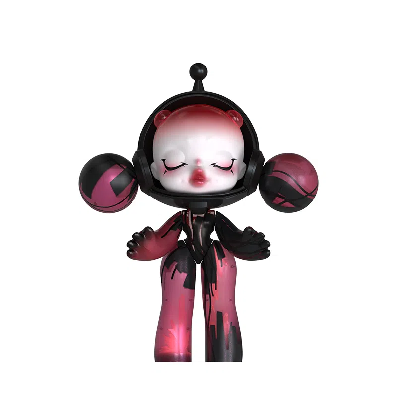 POP MART MEGA α SKULLPANDA 400% Red Crystal