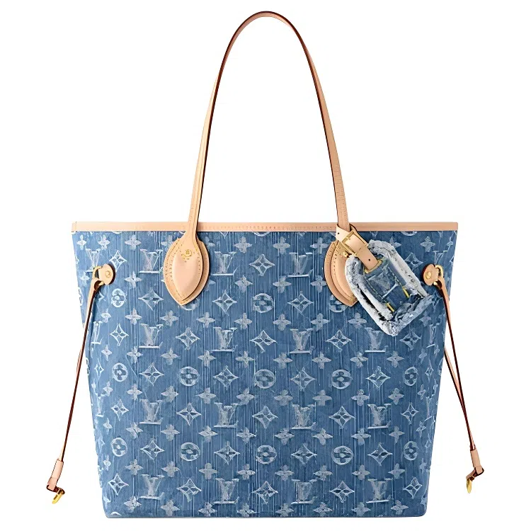 LOUIS VUITTON NEVERFULL MM Logo Monogram Tote