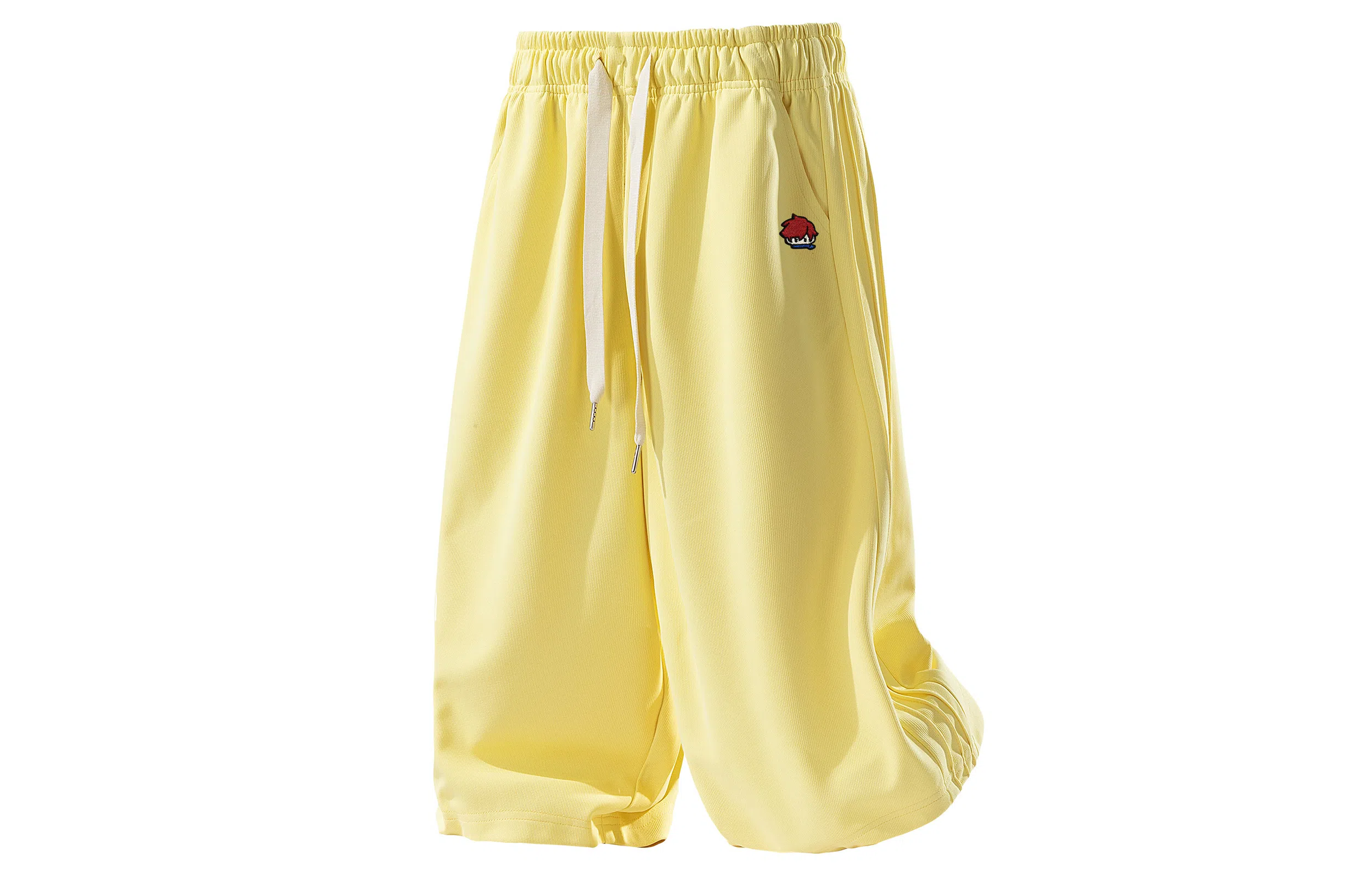 王者荣耀 美式高街纯色基础款七分裤宽松舒适亲肤透气吸汗排湿户外运动日常通勤百搭休闲短裤 男女同款