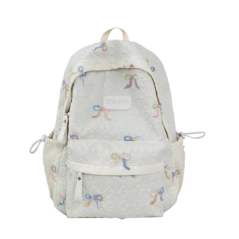 垣途者 高颜值学生韩版蝴蝶结设计 尼龙 书包背包双肩包 女款 多色