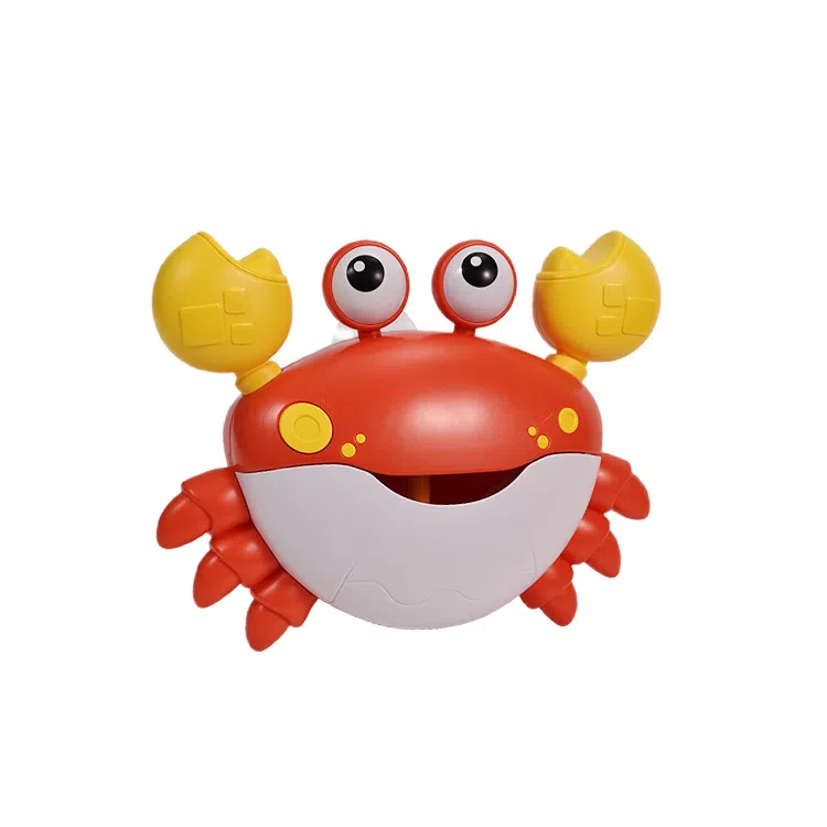 咕轹 电动音乐螃蟹 泡泡机