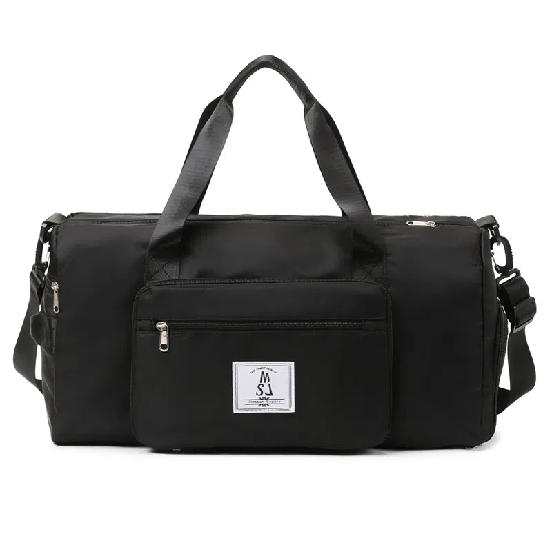 科物酷 运动折叠旅行独立鞋位干湿分离瑜伽旅行轻便行李包 牛津布 健身包 大号 男女同款情侣款 多色