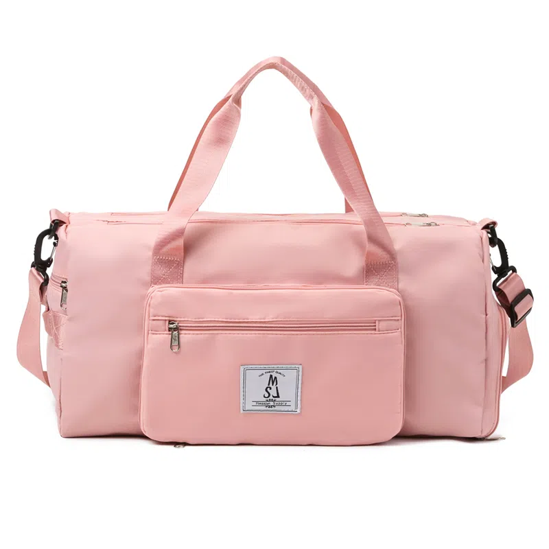 科物酷 运动折叠旅行独立鞋位干湿分离瑜伽旅行轻便行李包 牛津布 健身包 大号 男女同款情侣款 多色