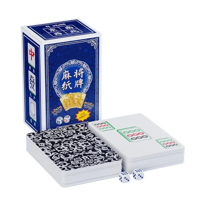 咕轹 麻将扑克纸牌聚会团建便携宿舍纸牌 桌游