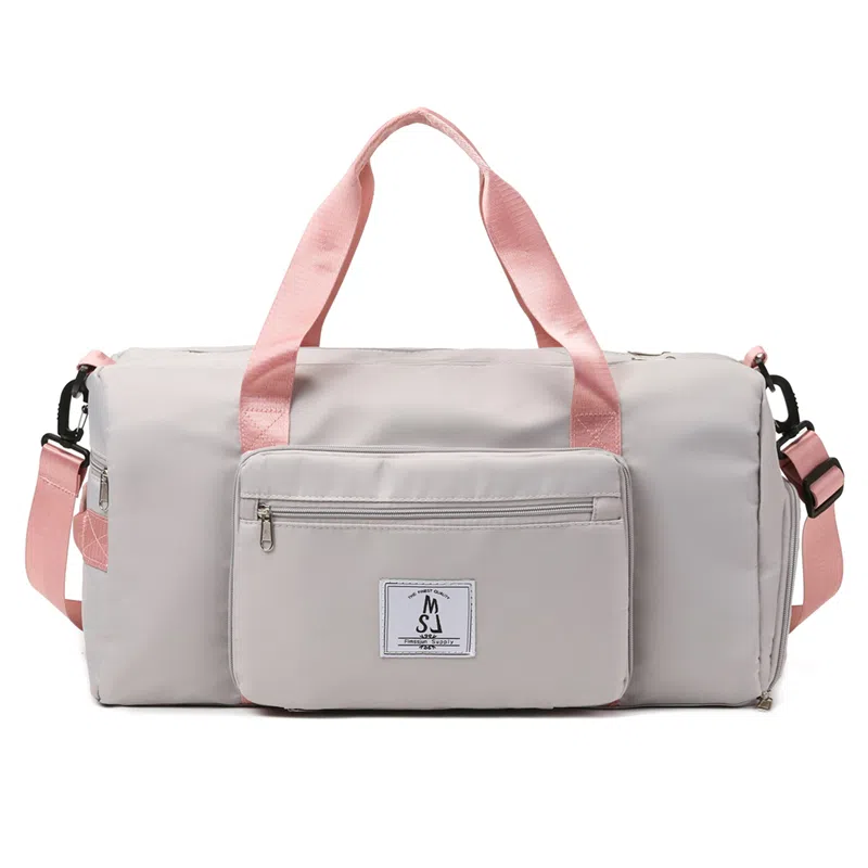 科物酷 运动折叠旅行独立鞋位干湿分离瑜伽旅行轻便行李包 牛津布 健身包 大号 男女同款情侣款 多色