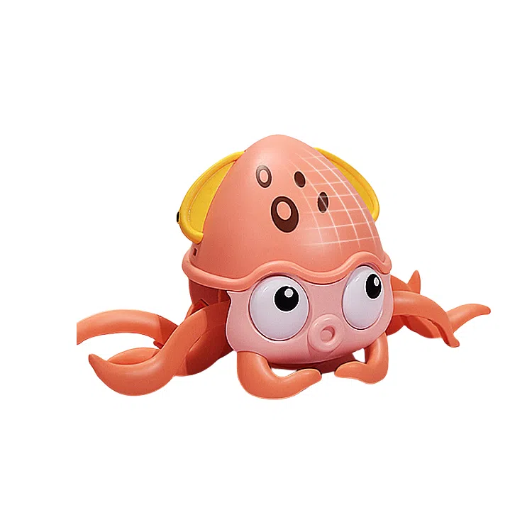 咕轹 电动章鱼充电声光 自动避障 玩具