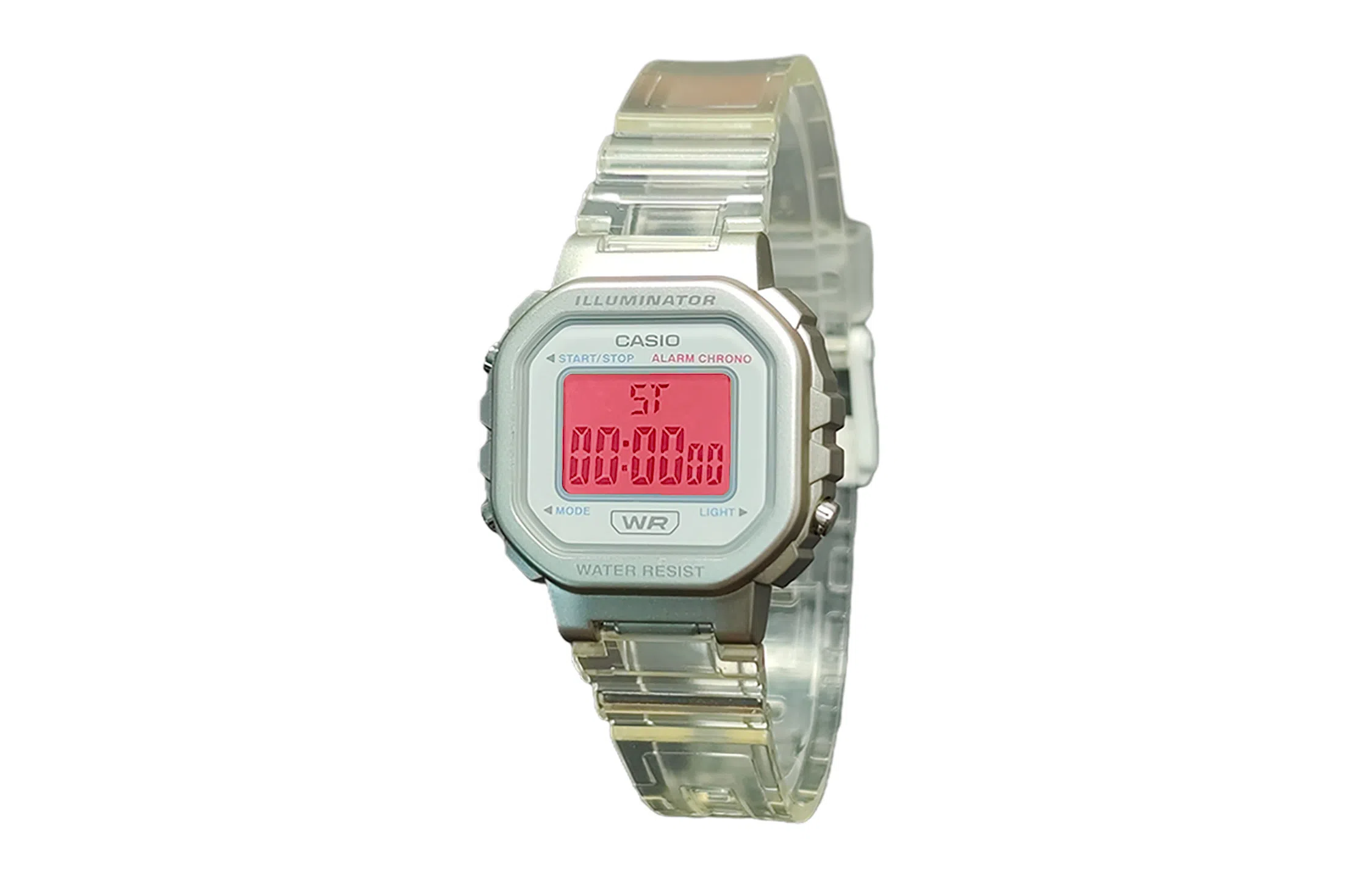 CASIO VINTAGE LA-20WHS-7A-Silver Aurora
