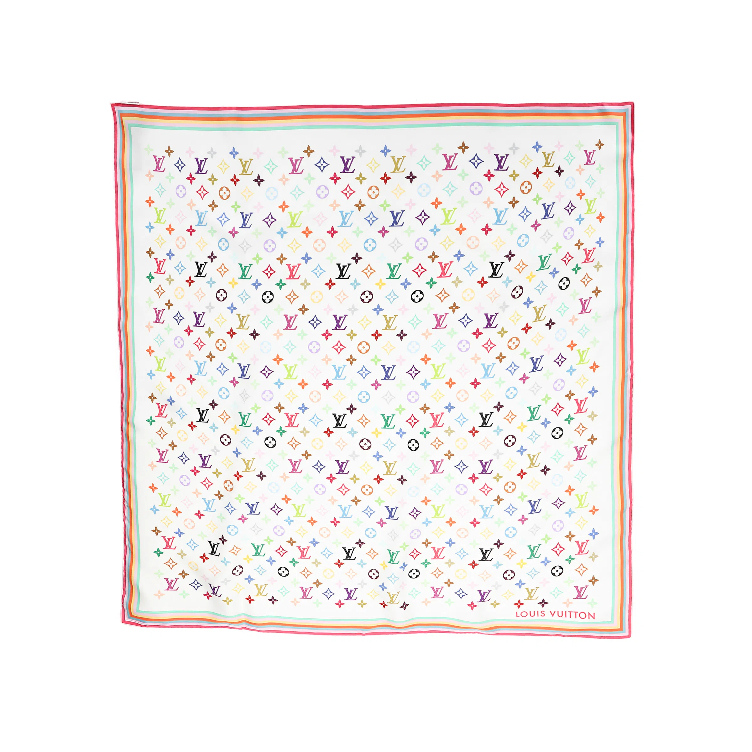 Louis Vuitton x Takashi Murakami Scarf