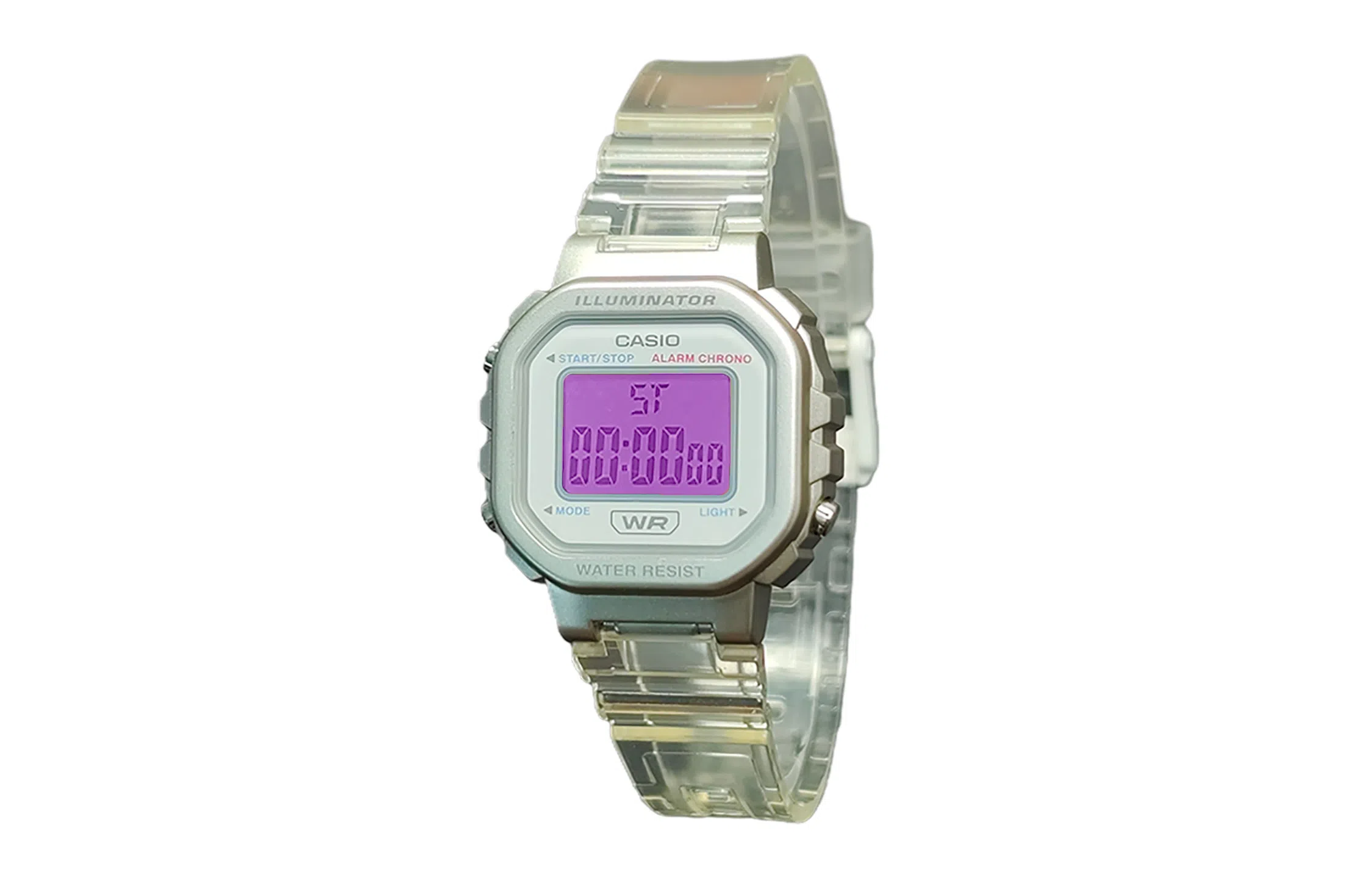 CASIO VINTAGE LA-20WHS-7A-Silver Aurora