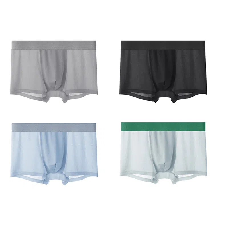 Dai Er Jia Ren Breathable Boxer Briefs 4-Pack Men