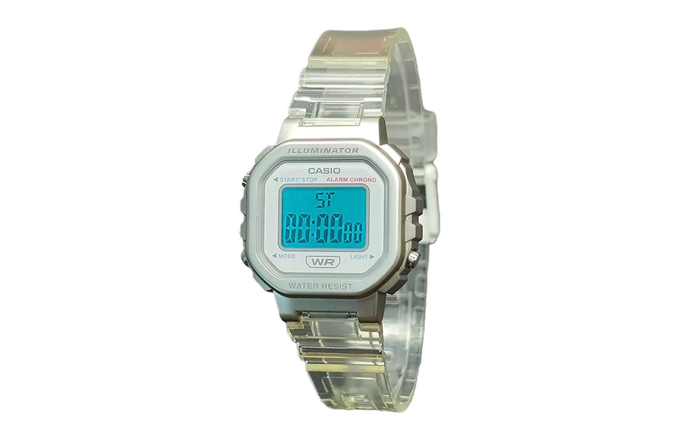 CASIO VINTAGE LA-20WHS-7A-Silver Aurora