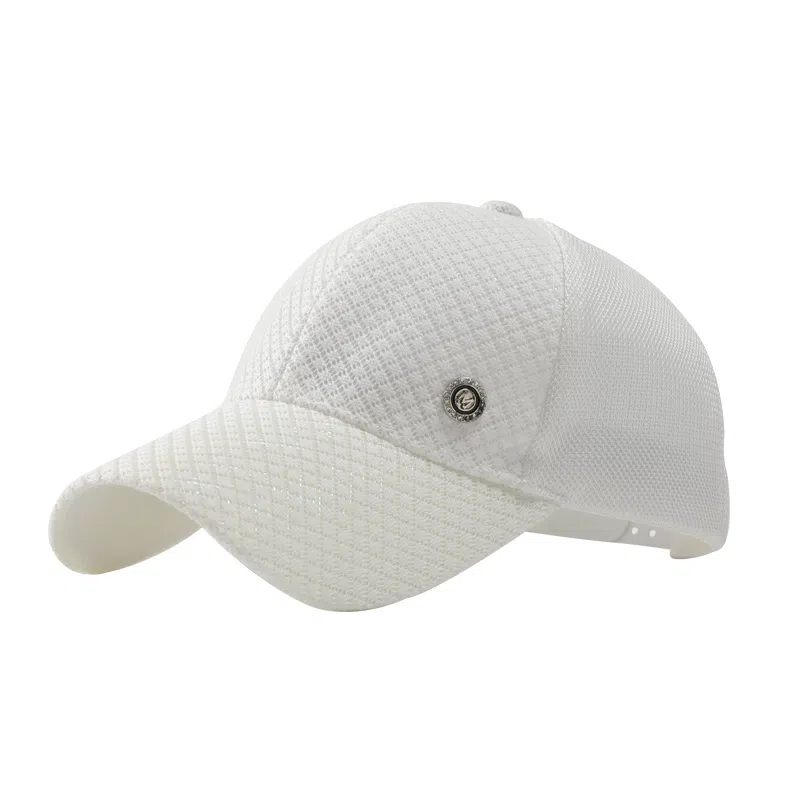 稻草人 夏季韩版薄款防晒 简约百搭显脸小 涤纶 鸭舌帽 女款