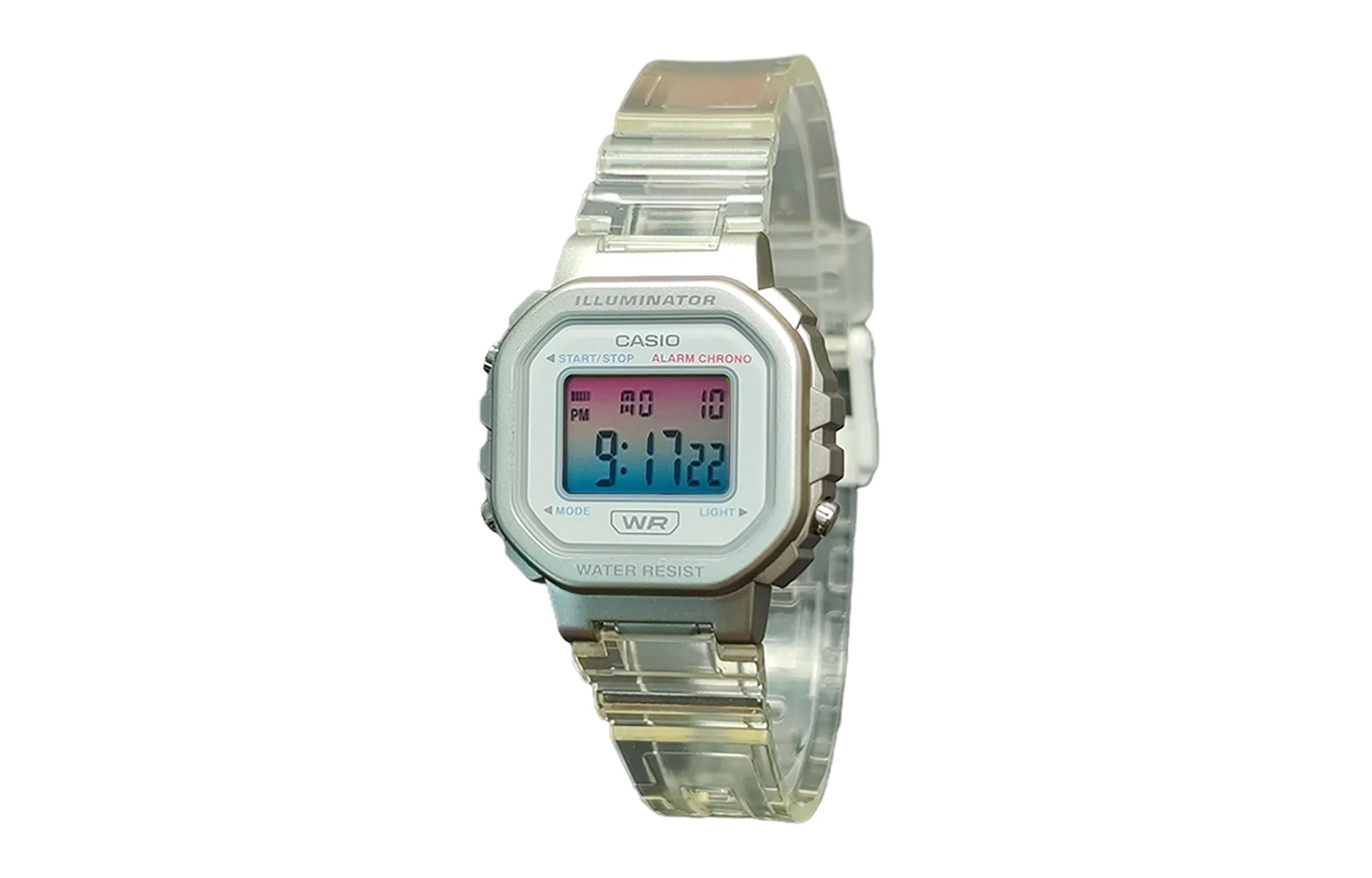 CASIO VINTAGE LA-20WHS-7A-Silver Aurora