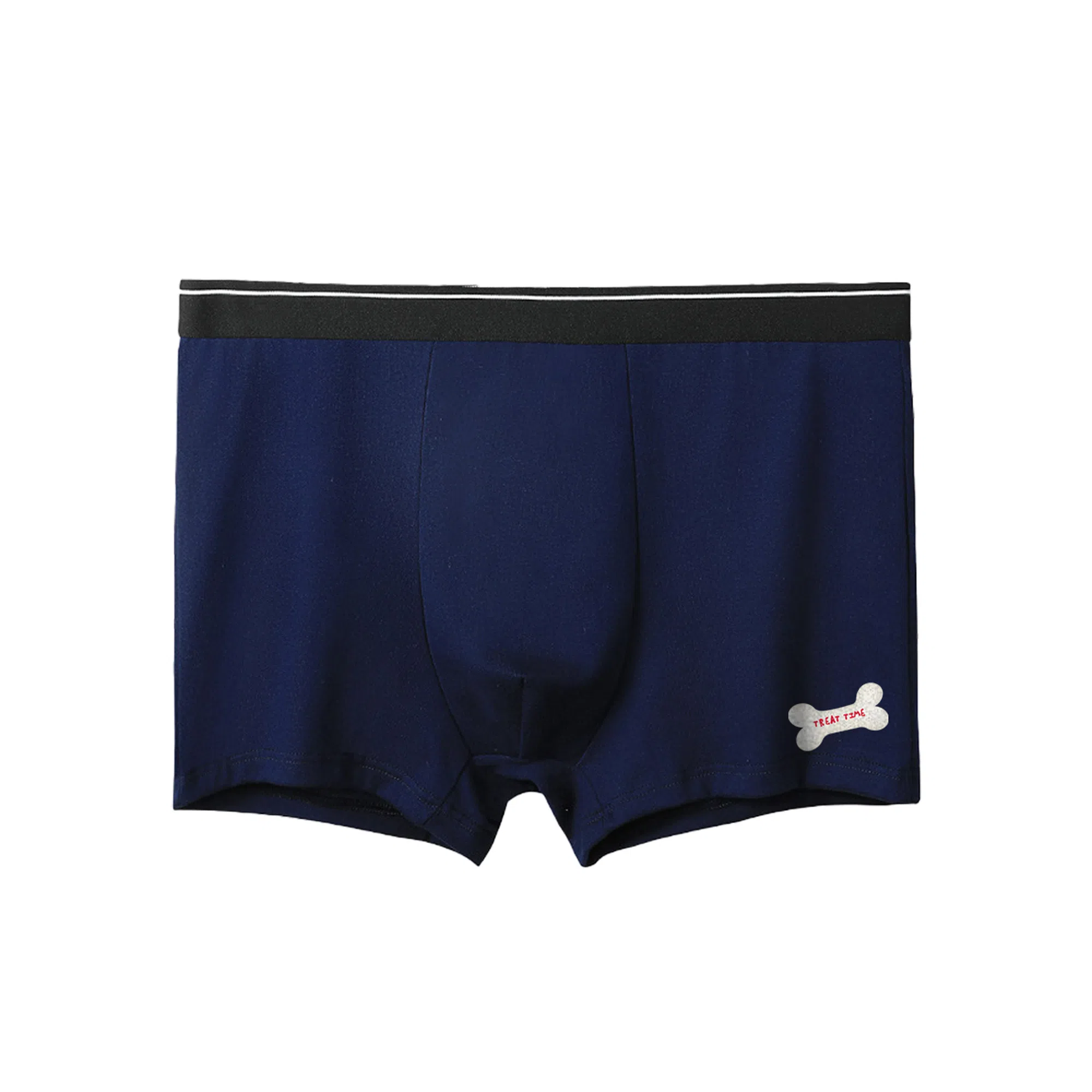 加菲猫家族 中腰透气舒适抗菌平角内裤 男款 组合装