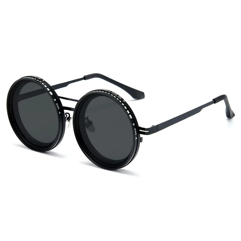 CYXUS Retro Round Sunglasses
