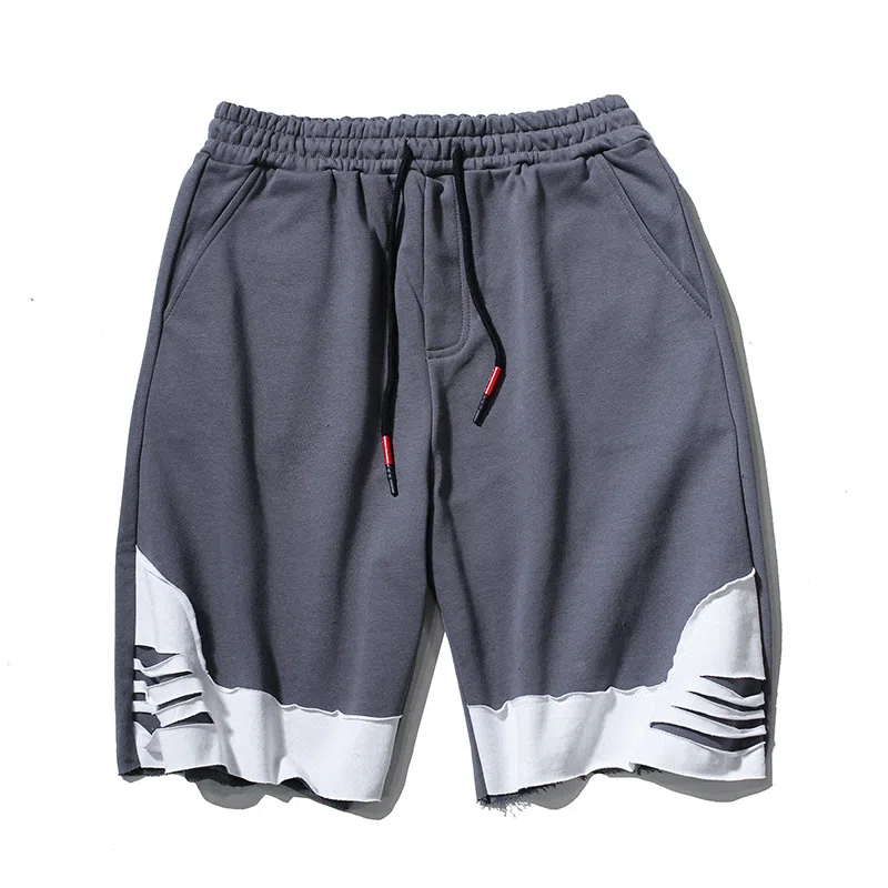 乱步 夏季时尚百搭宽松舒适五分休闲短裤 男女同款