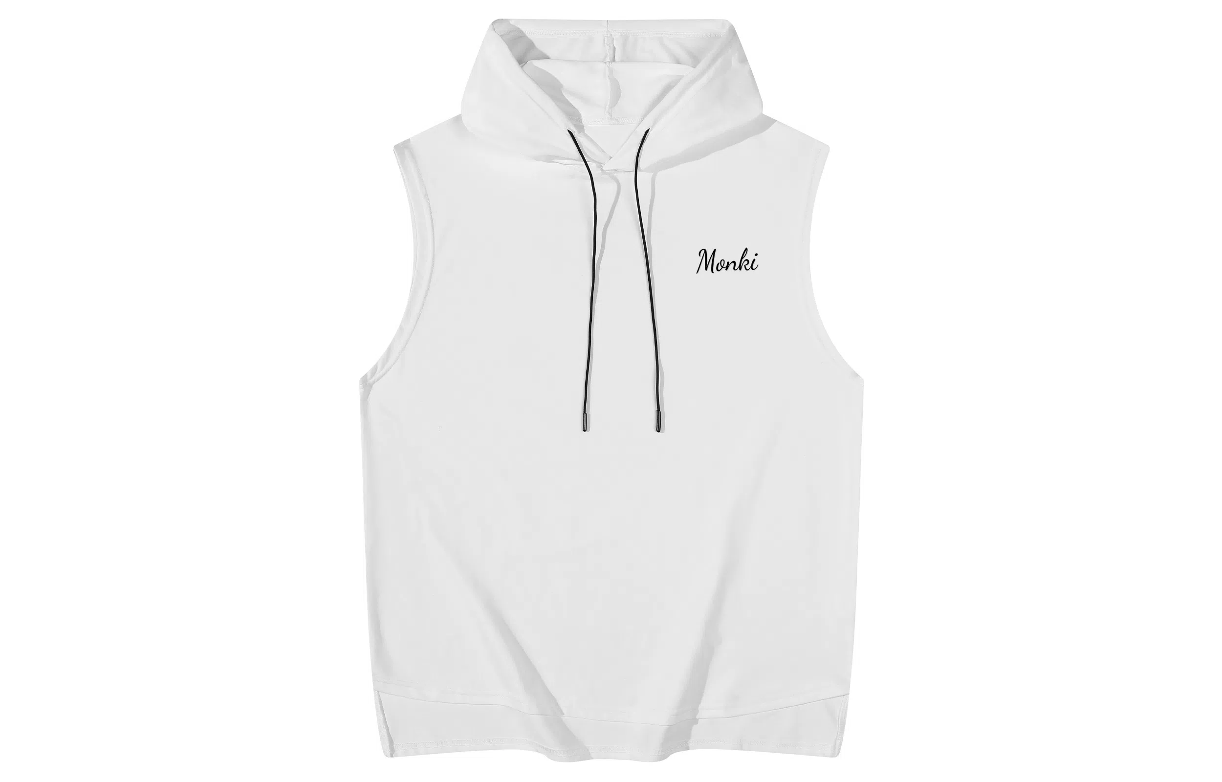 王者荣耀 美式基础款纯色字母坎肩潮宽松舒适户外运动日常通勤无龄感休闲百搭连帽无袖背心 梦奇款 男女同款