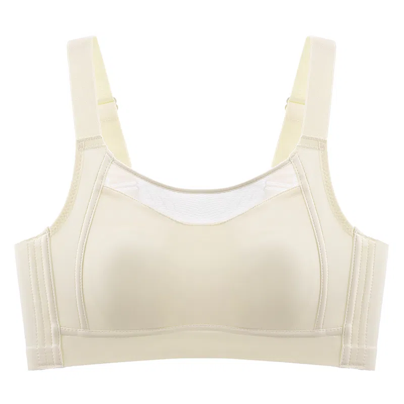 欧迪芬 大胸显小轻薄透气亲肤蕾丝柔软上托聚拢防下垂收副乳文胸 女款