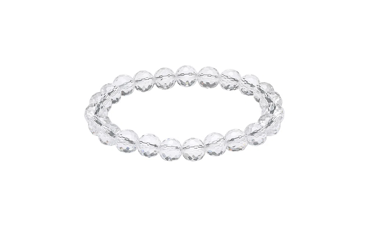 【净化负能量】 周六福 好运连连时来运转净化磁场八方来财纳福上岸小众贵气感百搭#好运天然 白水晶 手串 女款