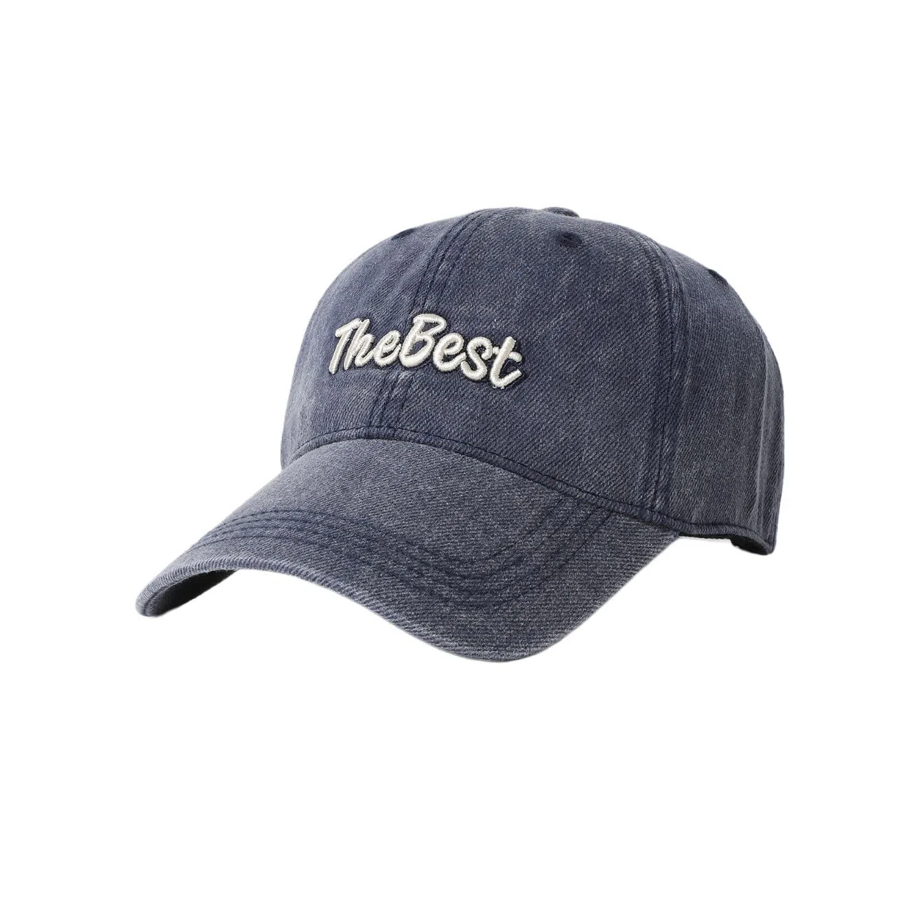 艾佳微 刺绣字母帽子软顶防晒棒球帽韩版百搭户外遮阳显脸小 棉 鸭舌帽 男女同款情侣款