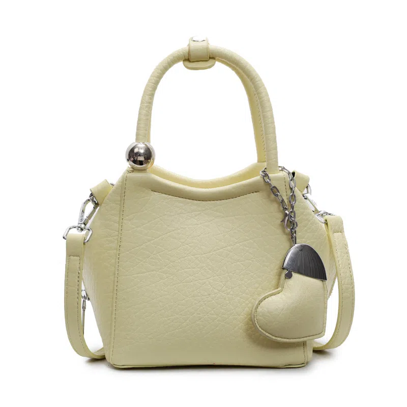 NOMK Litchi Texture Shoulder Bag