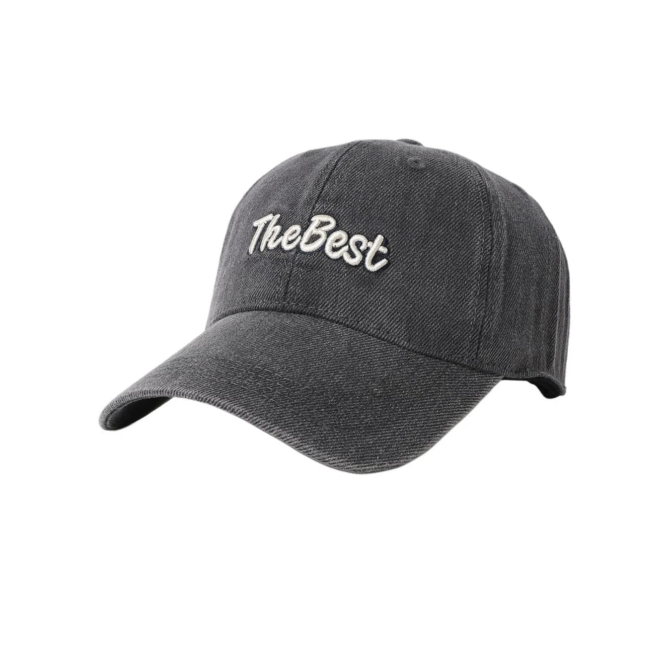 艾佳微 刺绣字母帽子软顶防晒棒球帽韩版百搭户外遮阳显脸小 棉 鸭舌帽 男女同款情侣款