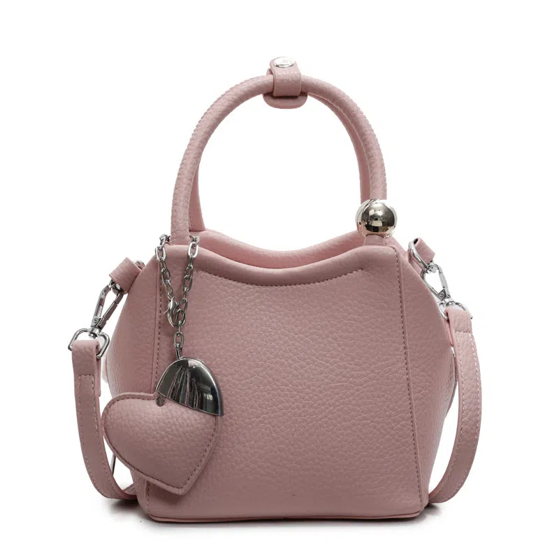 NOMK Litchi Texture Shoulder Bag