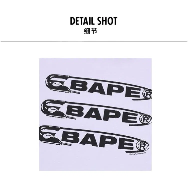 A BATHING APE SS25 Crew Neck Printed T-Shirt